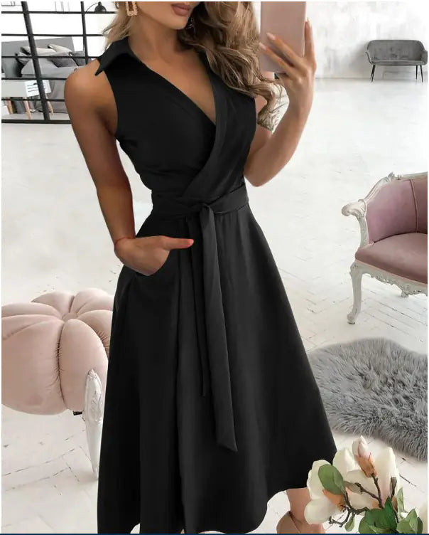Selene V-Neck Printed Bodycon Dress