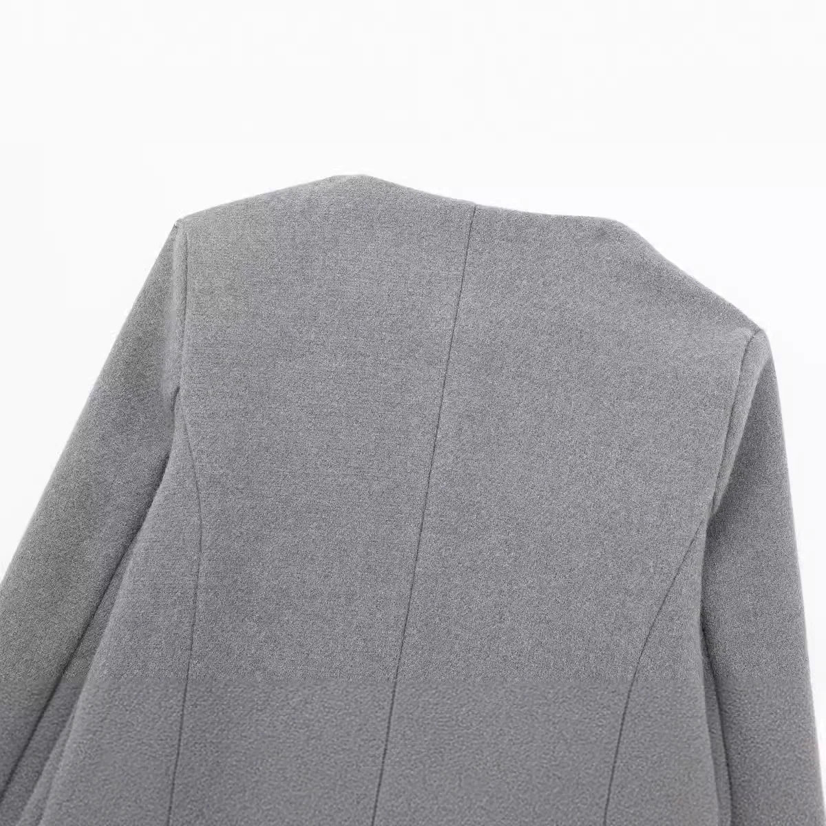 Fashion Casual Flip Trim Short Jacket for Women