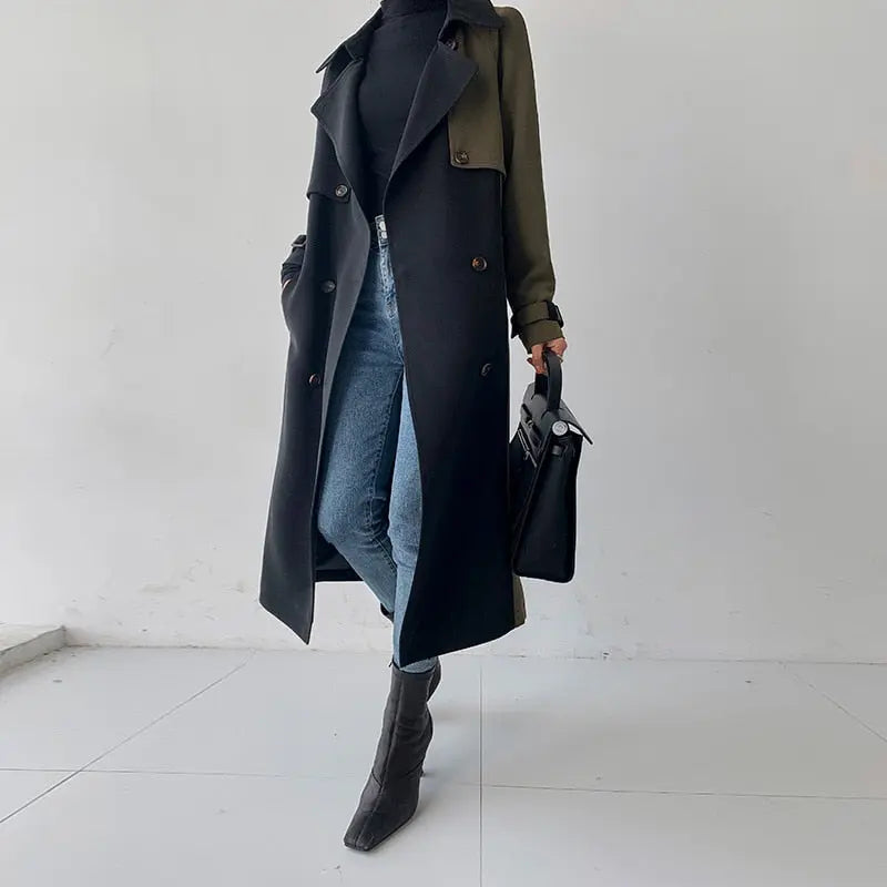 Amélia Belted Cotton Coat