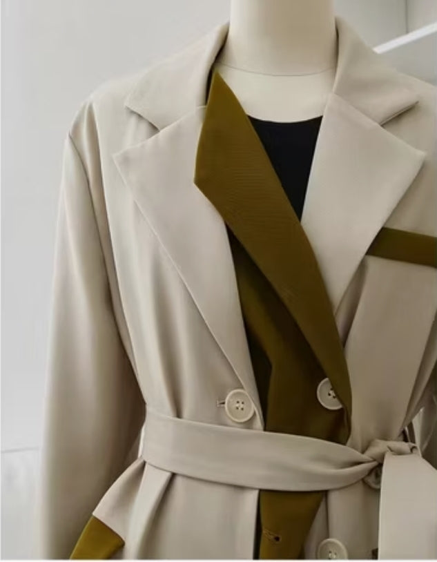 Camille Belted Trench Coat