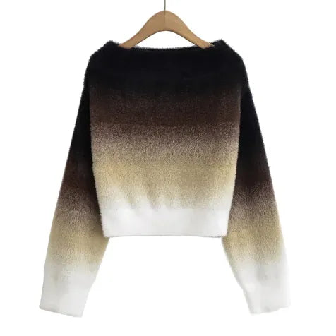 Zinnia Sweater - Gradient Design