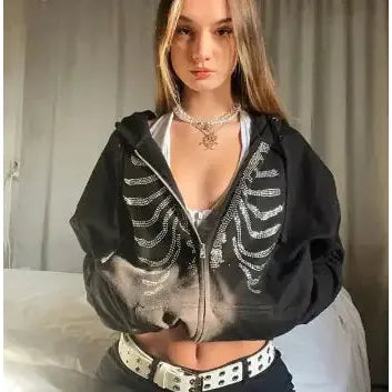 Skeleton Hoodies Women