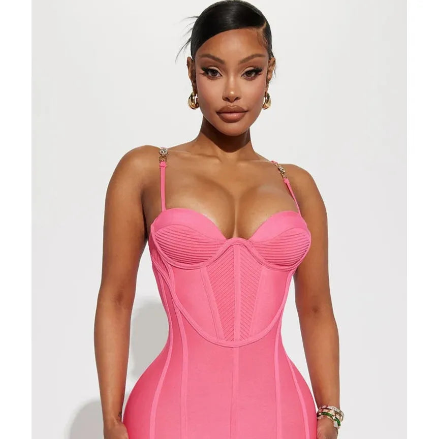 Riviera Rose Bodycon