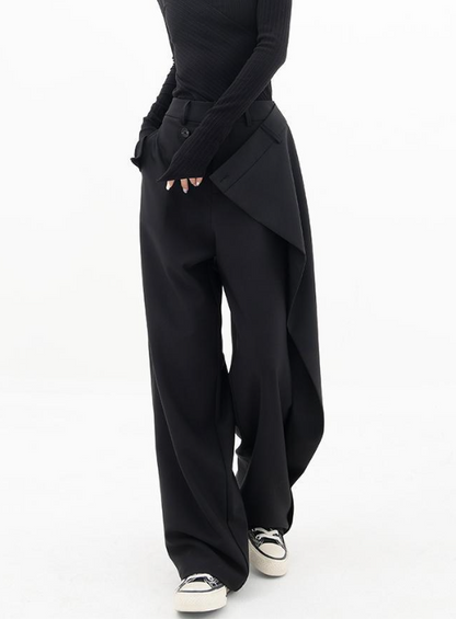 Arlena – Asymmetrical Baggy Pants