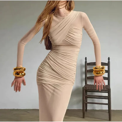 Sophia High Waist Maxi Dress