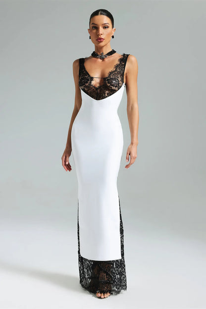 Alessia Lace Bandage Gown