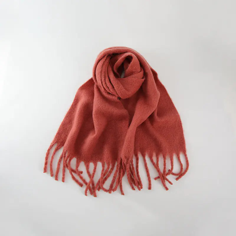 Lunaria Macaron Cashmere-Feel Scarf