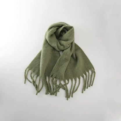 Lunaria Macaron Cashmere-Feel Scarf