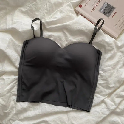 Ice Silk Sports Camisole for Women - Stylish Fitted Top