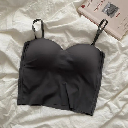 Ice Silk Sports Camisole for Women - Stylish Fitted Top