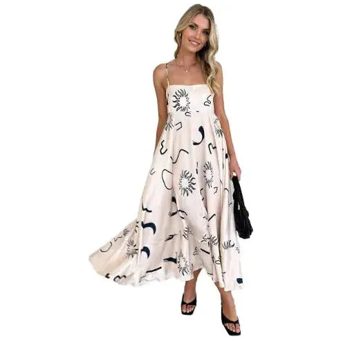 Serena Dress / Fresh Floral Spaghetti Summer Outfit  Dress