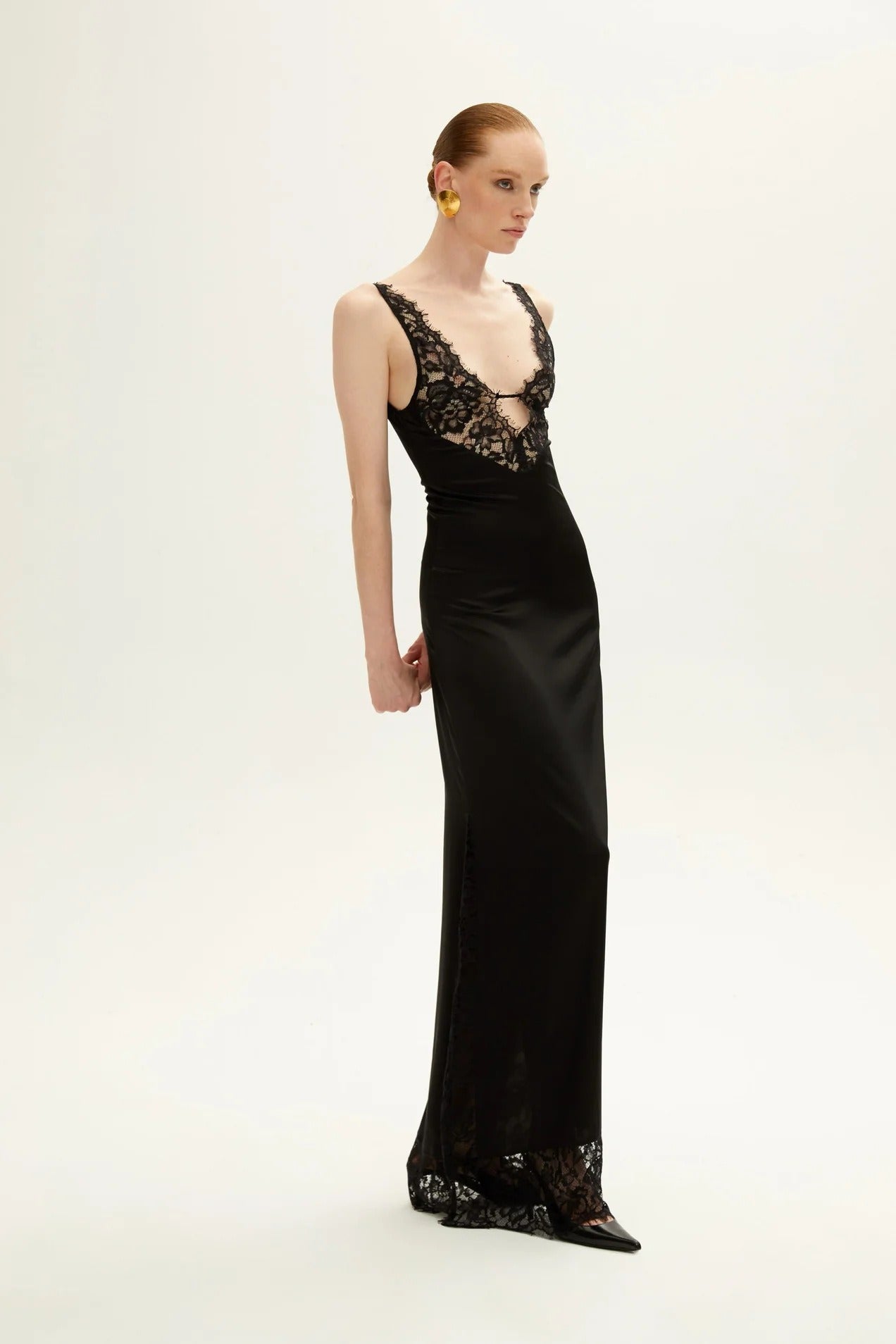 Alessia Lace Bandage Gown