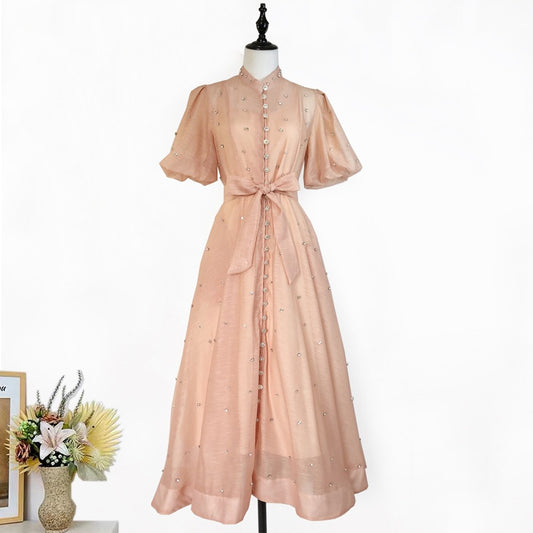 Rosalie Vintage Floral Midi Dress