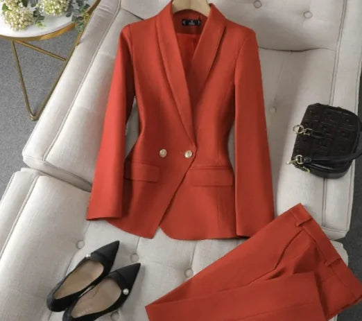 Luxury Two-Piece Business Suit