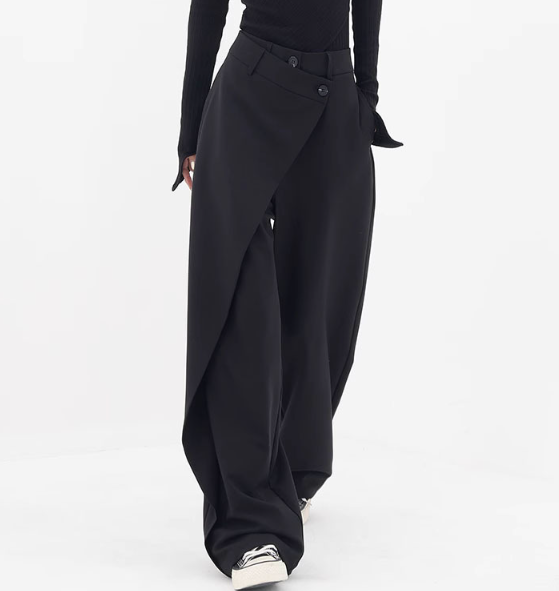 Arlena – Asymmetrical Baggy Pants