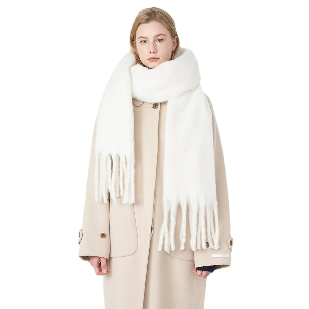 Lunaria Macaron Cashmere-Feel Scarf