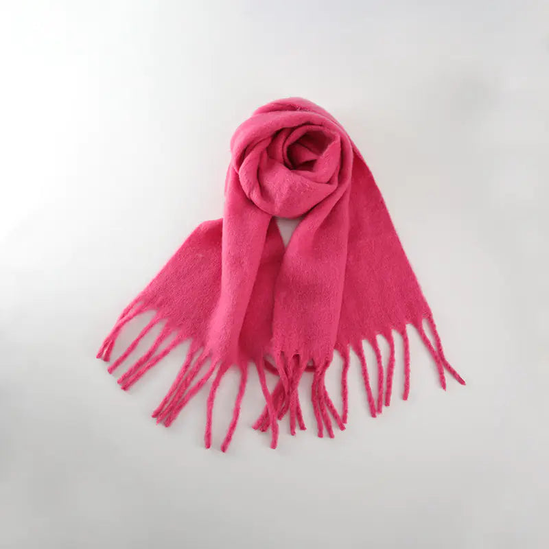Lunaria Macaron Cashmere-Feel Scarf