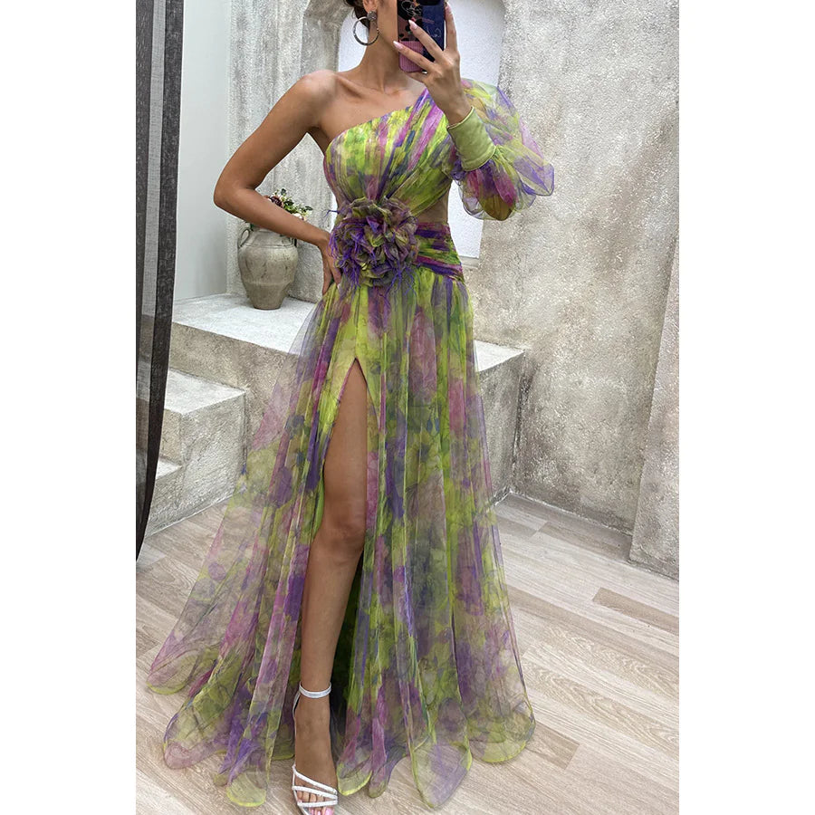 Eva  Luxury fashion Long Dress