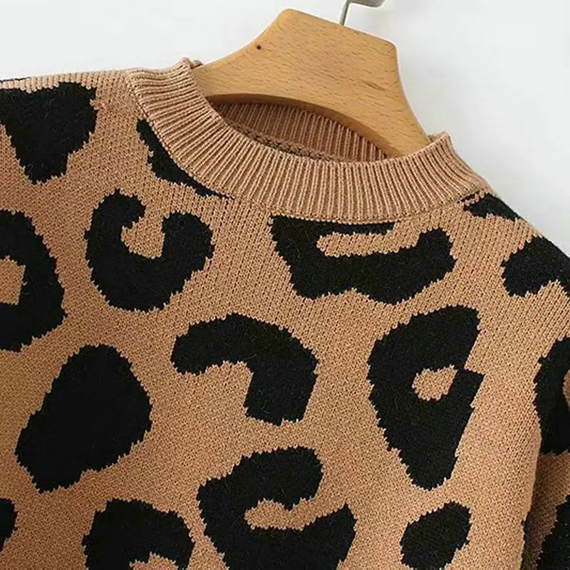 Wild Chic Leopard Sweater