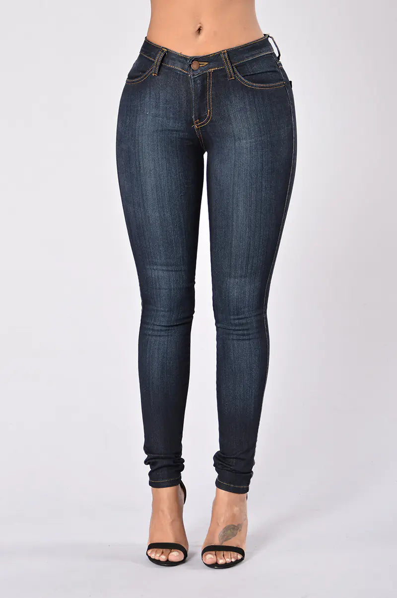 2020 Fashion Stretch Denim Skinny Pants for Women