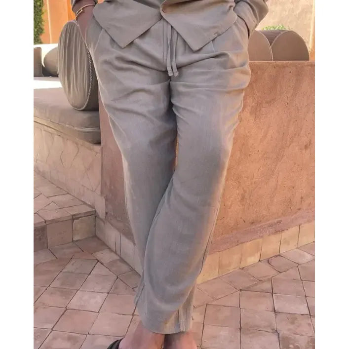 Men's Casual Lapel Suit Set