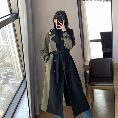 Amélia Belted Cotton Coat
