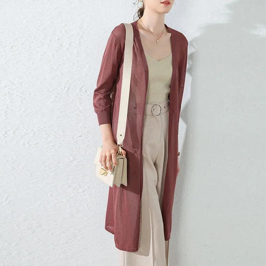 Loren™ Lightweight Long Cardigan for Women (One Piece)