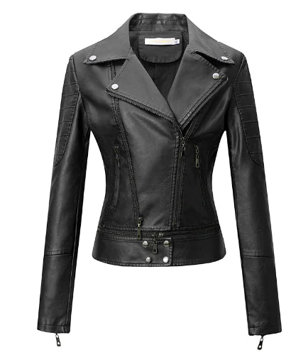 Genuine Leather  - Short Blazer Style