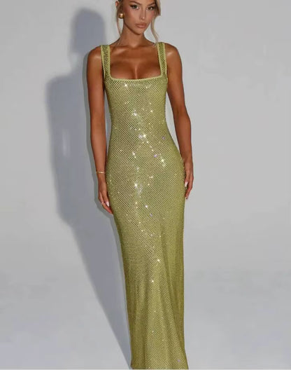 Dazzling Sequin Maxi Dress