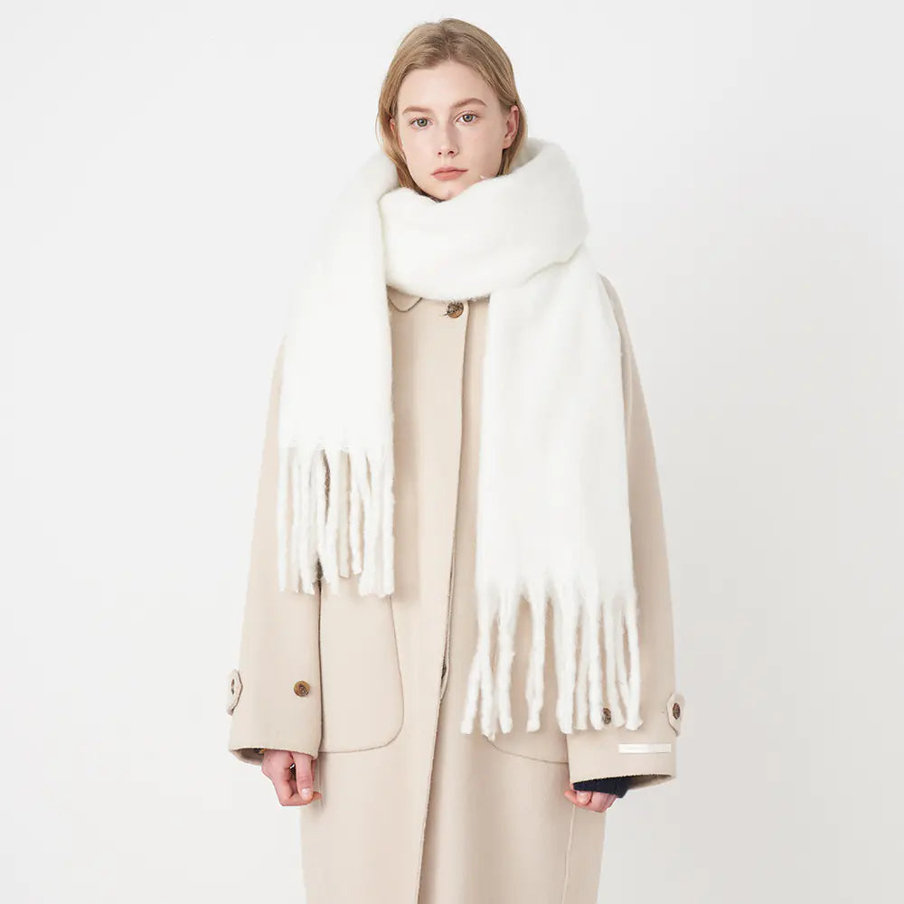 Lunaria Macaron Cashmere-Feel Scarf