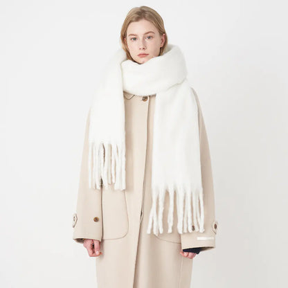 Lunaria Macaron Cashmere-Feel Scarf