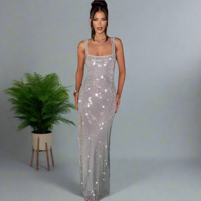 Dazzling Sequin Maxi Dress