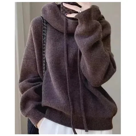 Cleo™ Merino Wool Turtleneck Sweater (One Piece)