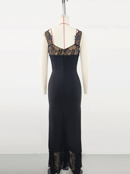 Alessia Lace Bandage Gown