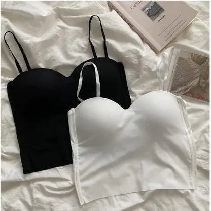 Ice Silk Sports Camisole for Women - Stylish Fitted Top