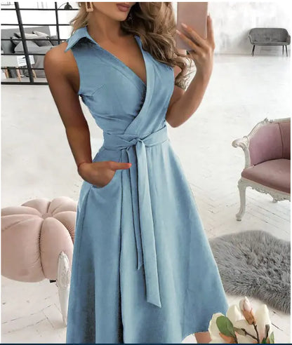 Selene V-Neck Printed Bodycon Dress
