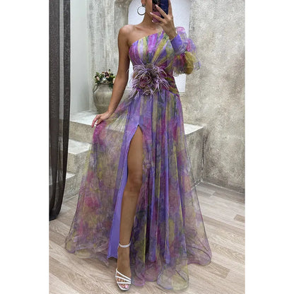 Eva  Luxury fashion Long Dress