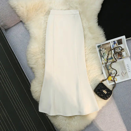 Élan Wave High-Waisted Fishtail Skirt