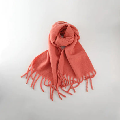 Lunaria Macaron Cashmere-Feel Scarf