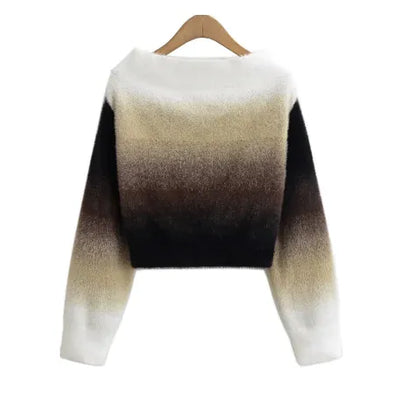 Zinnia Sweater - Gradient Design