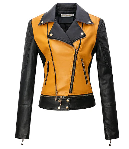 Genuine Leather  - Short Blazer Style
