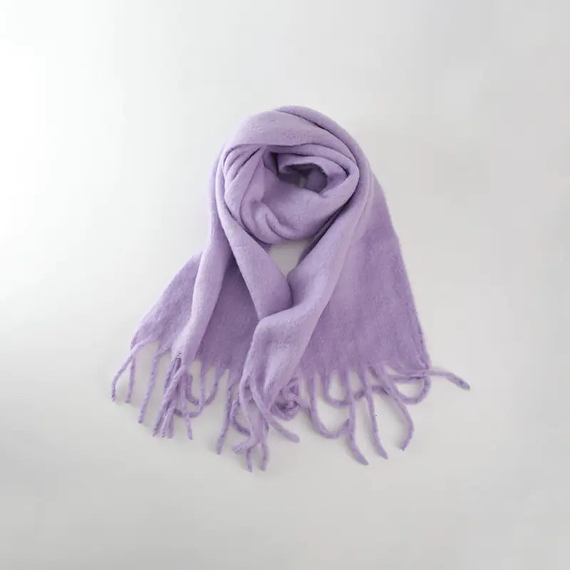 Lunaria Macaron Cashmere-Feel Scarf