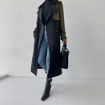 Amélia Belted Cotton Coat
