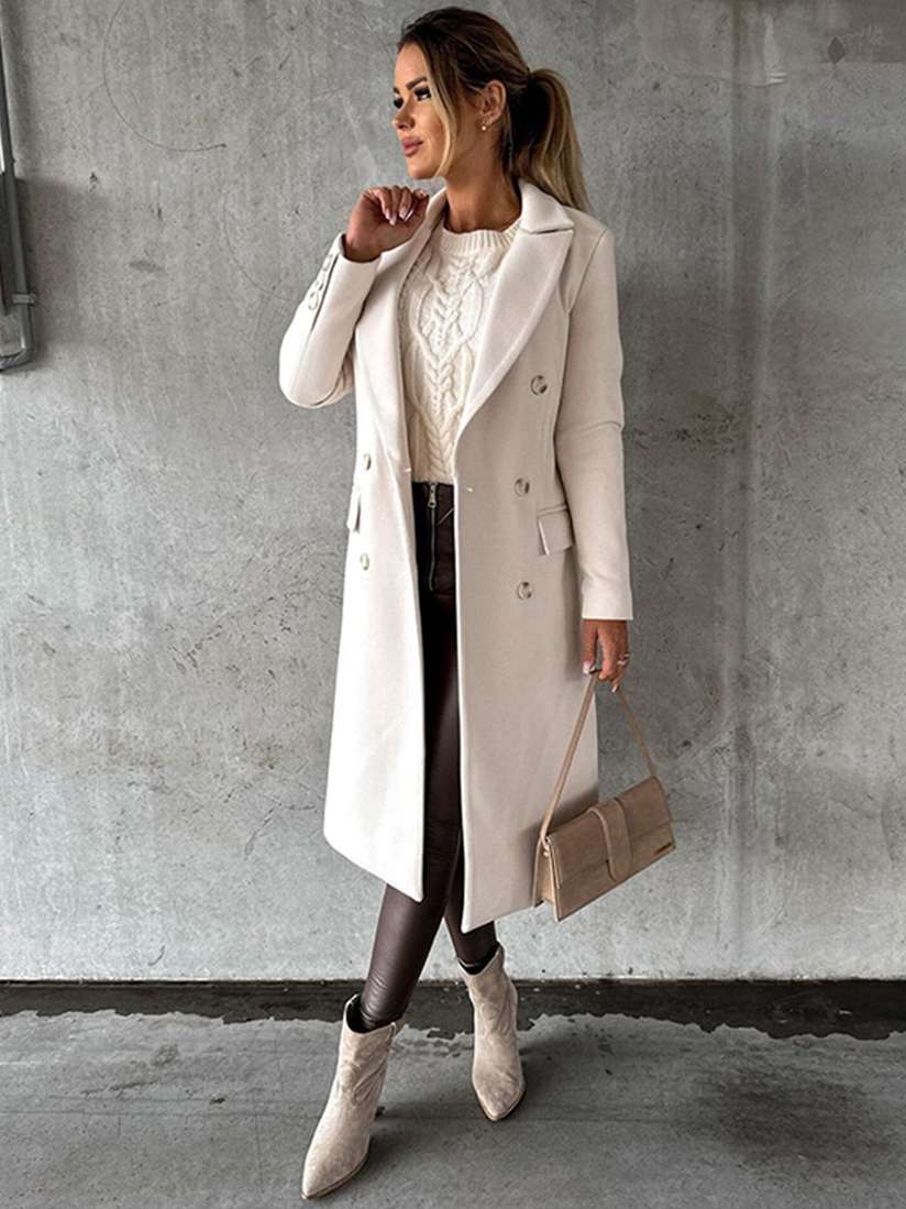 Amélie Double-Breasted Coat