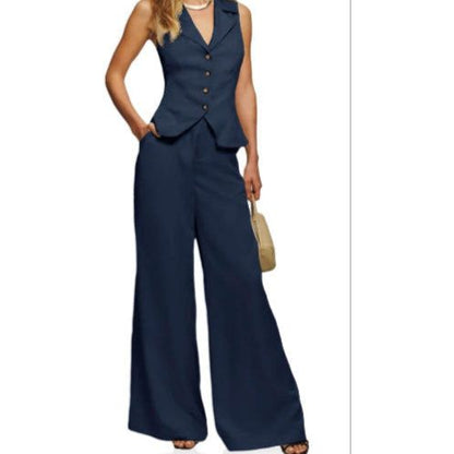 Lunara Ease – V-Neck Summer elegant stylish