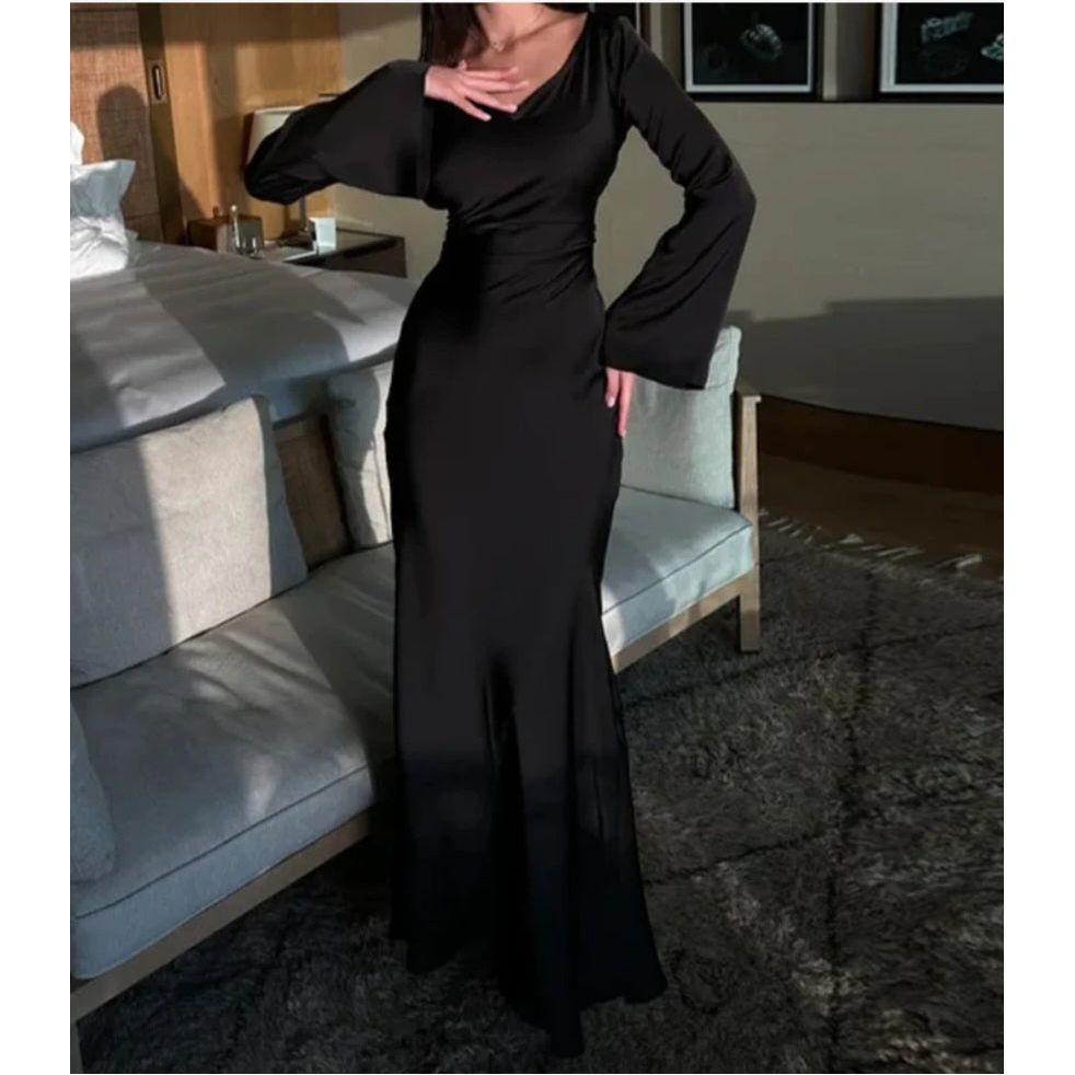 Seraphina Long-Sleeve Elegance Dress