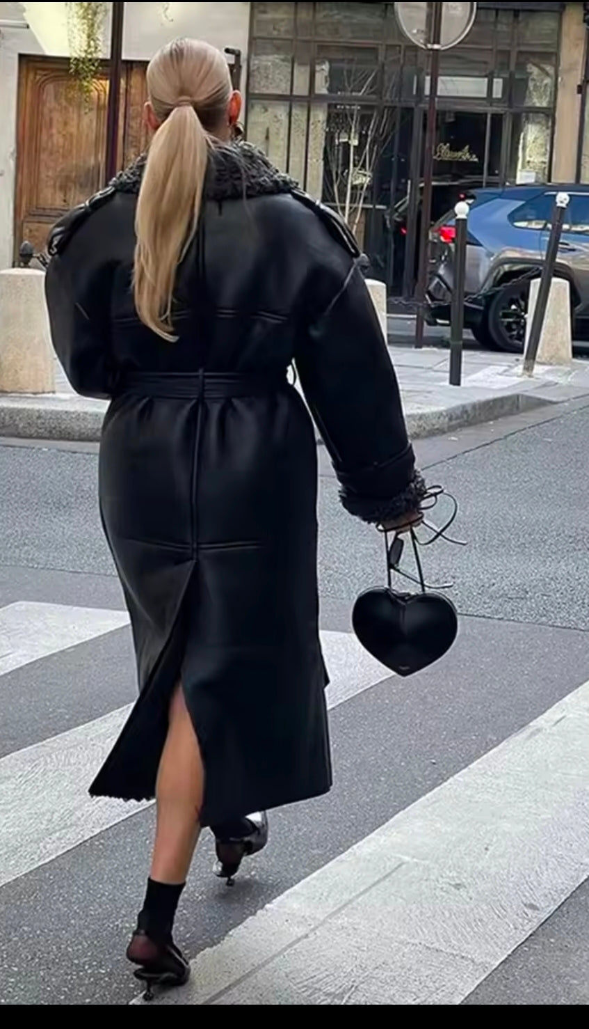 Liora – Long Belted Lightweight Coat