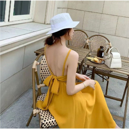 Alina Dress - Elegant Long Strap Dress 2025