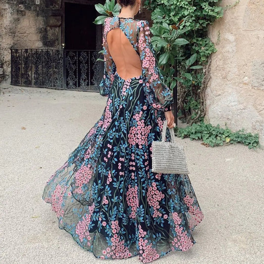 Seraphina Midnight Garden Dress