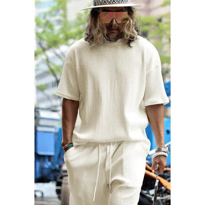 Men's Striped Sports & Leisure Suit